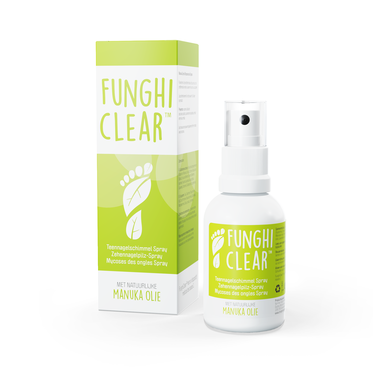 FunghiClear™ flacon spray pratique “up-side-down”